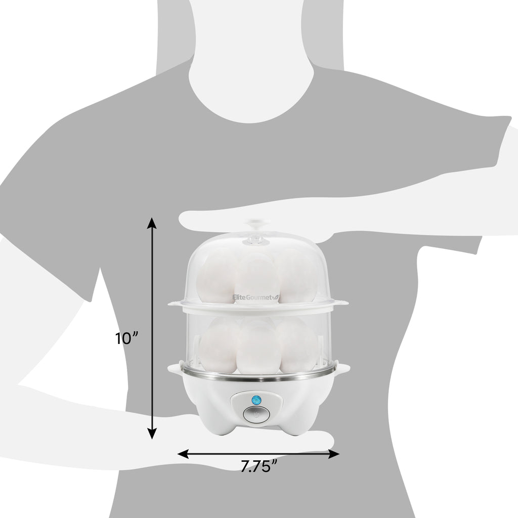 14-Egg Easy Egg Cooker, Steamer, Poacher
