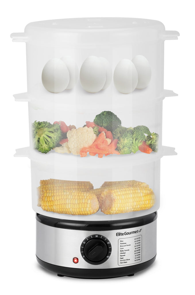 7.5Qt. Stainless Steel Food Steamer