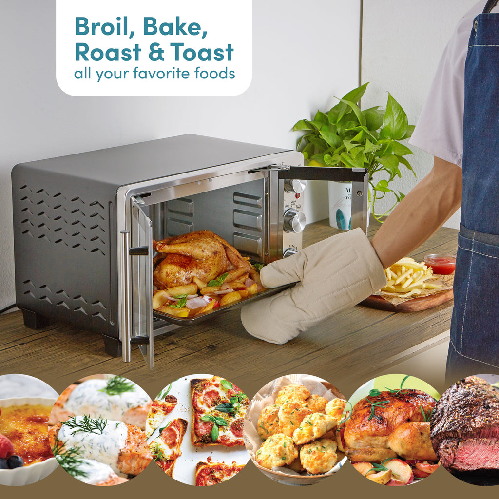 25L French Door Toaster Oven
