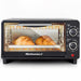 4-Slice Toaster Oven with 30-Min Timer & Temperature Controls