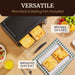 4-Slice Toaster Oven with 30-Min Timer & Temperature Controls