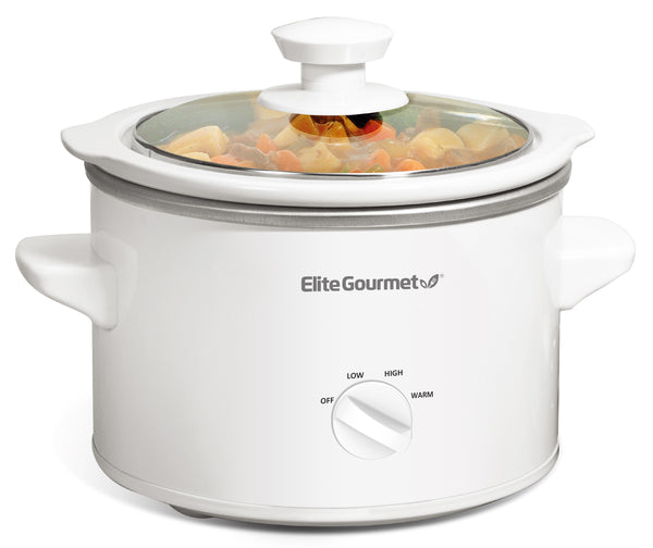 1.5Qt. Electric Slow Cooker with Glass Lid
