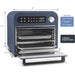 13" Width x 12.7" Height x 12.6" Depth. Interior 9.25 Width x 7"Height x 10.5"Depth 3 RACK POSITIONS