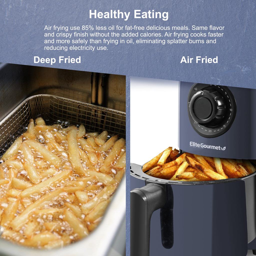 1.1 Qt. Personal Air Fryer with 30-min Timer
