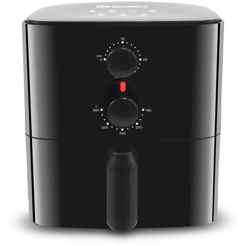 1.1Qt. Compact Electric Oil-Free Air Fryer EAF-3218 (Black)