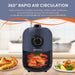 1.1 Qt. Personal Air Fryer with 30-min Timer