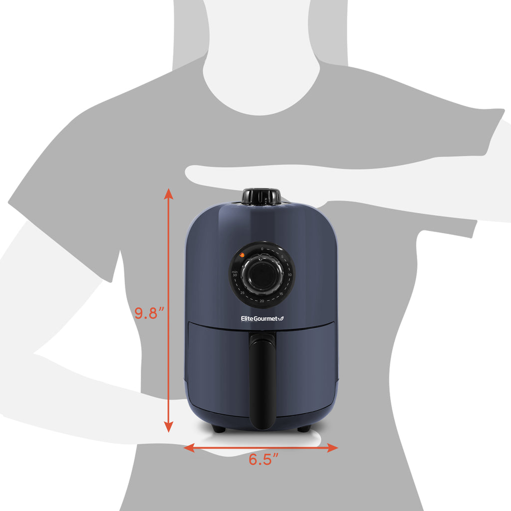 1.1 Qt. Personal Air Fryer with 30-min Timer