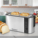 4 Slice Stainless Steel Long Toaster