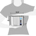 Toaster dimension: 10.35" in length. 7.5" in height. 7" in width.