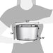 Toaster dimension: 11.7" in length. 7.4" in height. 6.75" in width.