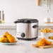 1.5 Qt. Electric Immersion Deep Fryer with Lid