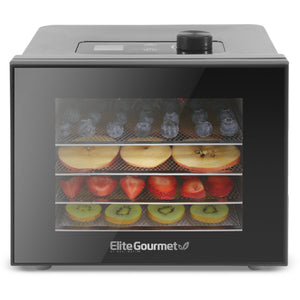 Electric Food Dehydrator, Stainless Steel Trays