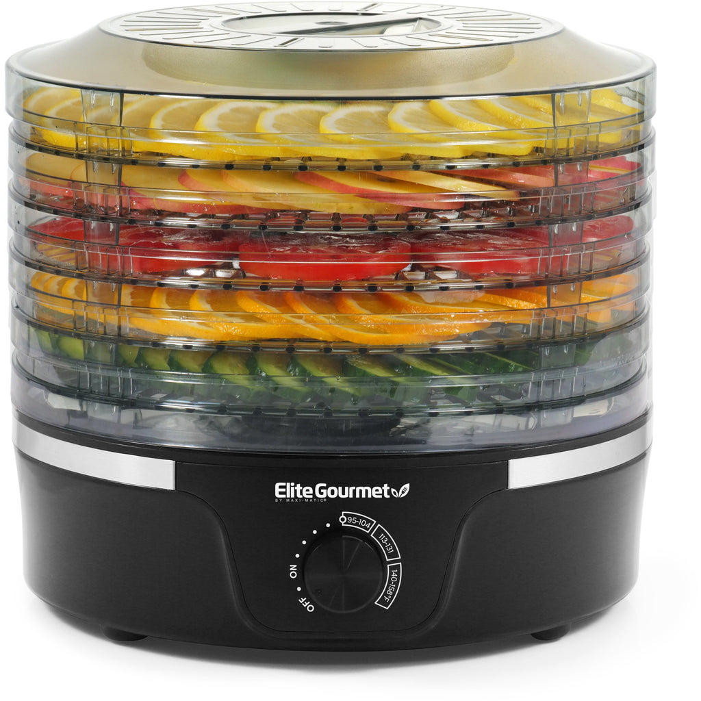 5 Tier Food Dehydrator with Adjustable Temperature Controls