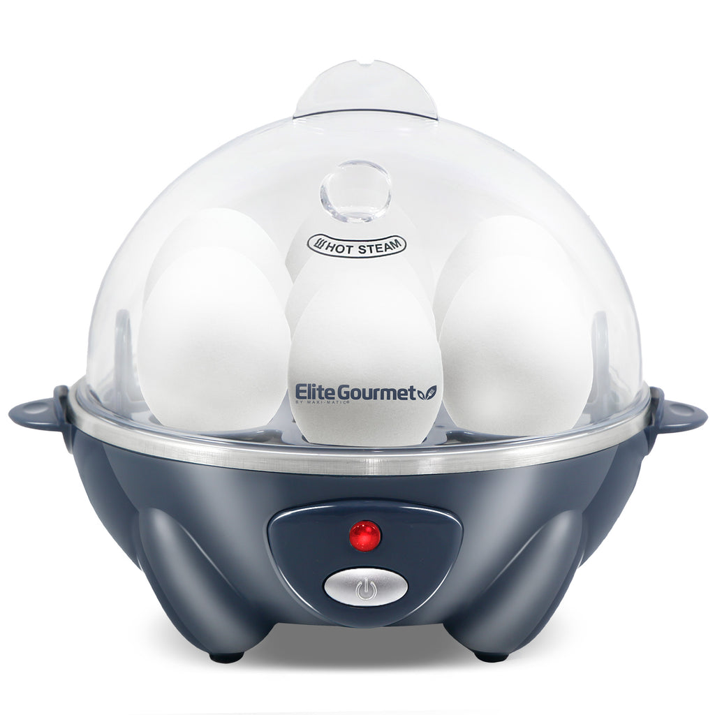 Blue Gray Automatic Egg Cooker