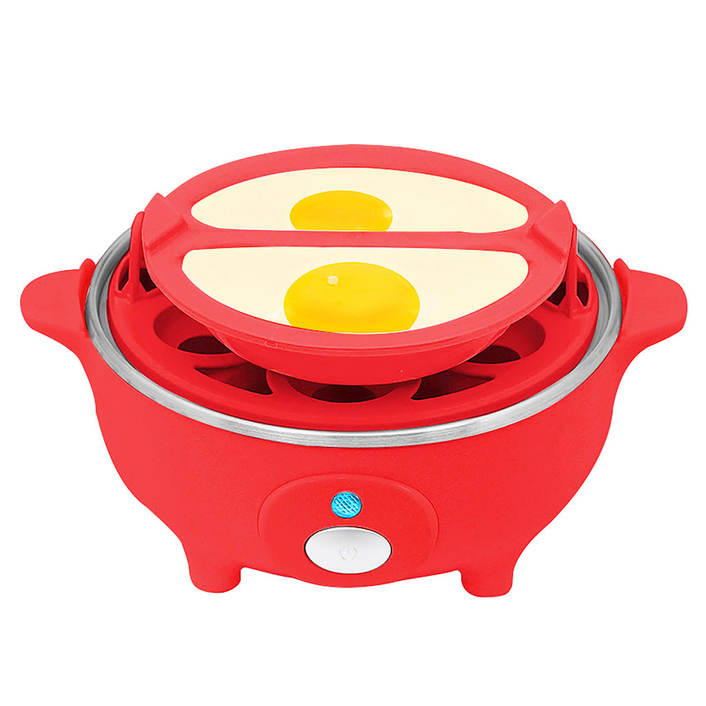 Egg Poaching Tray set on egg cooker.