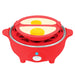 Egg Poaching Tray set on egg cooker.
