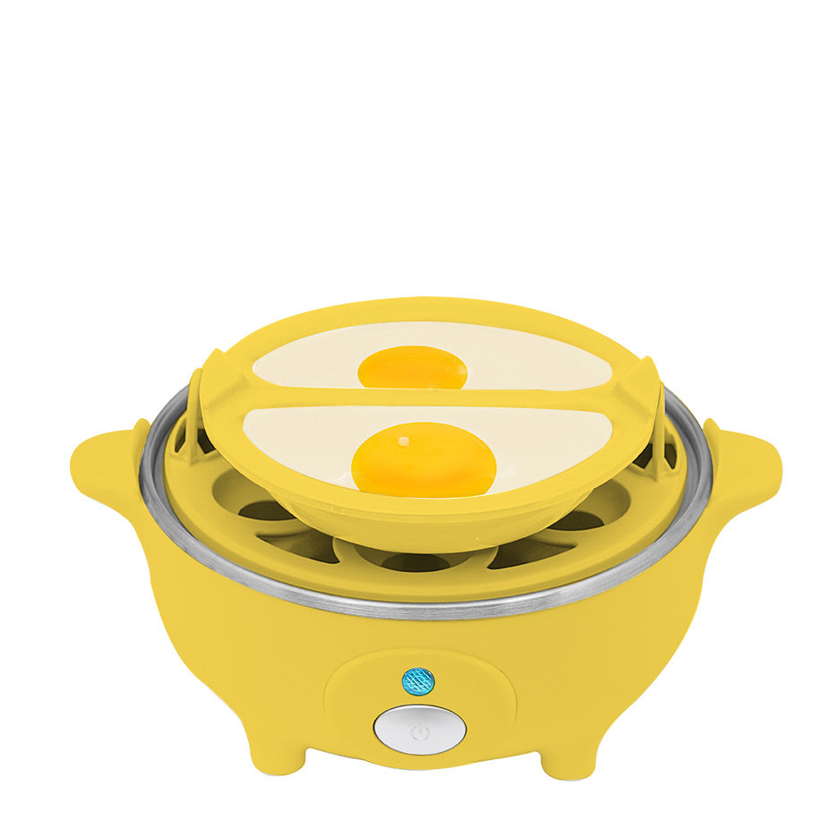 Egg Poaching Tray set on egg cooker.