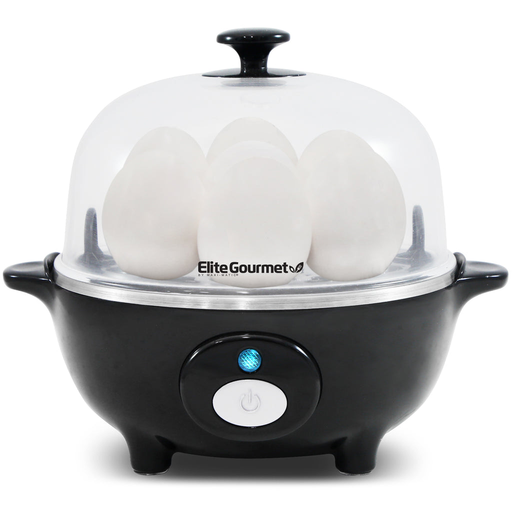 Black Automatic Egg Cooker