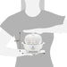 Dimensions of egg cooker.  6.25" Height, 7.6" Diameter.