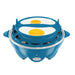 Egg Poaching Tray set on egg cooker.