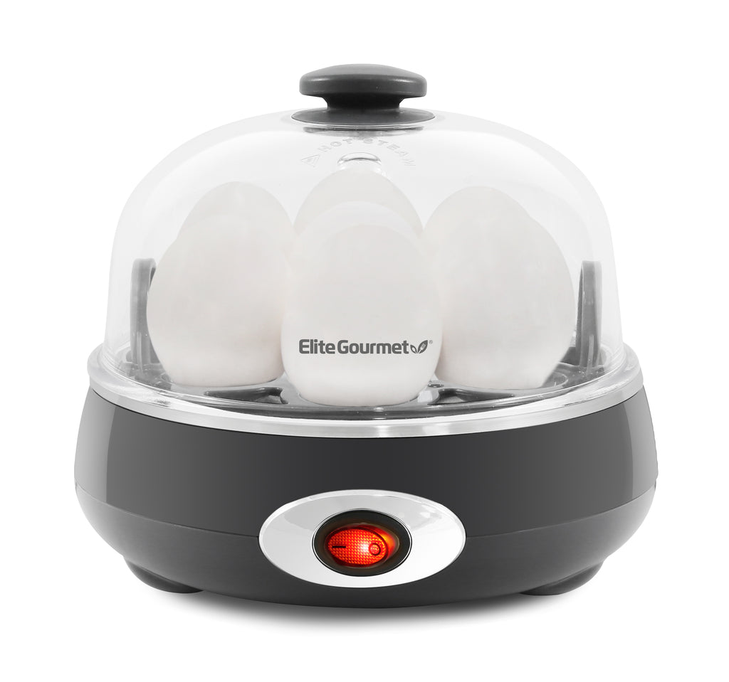 Dark Gray Automatic Egg Cooker