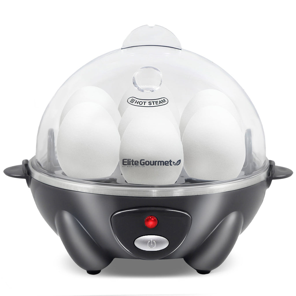 Dark Gray Automatic Egg Cooker