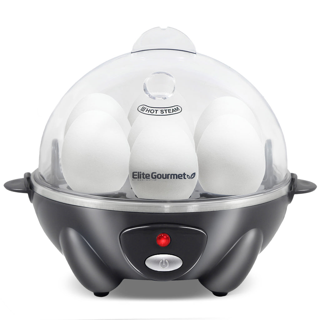 Dark Gray Automatic Egg Cooker
