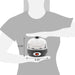 Dimensions of egg cooker. 5.75" Height, 6.25" Diameter.
