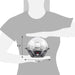 Dimensions of egg cooker. 6.2" Height, 7.25" Diameter.