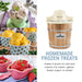HOMEMADE FROZEN TREATS Makes 4 quarts of cold and creamy ice cream, gelato, frozen yogurt, or sorbet
