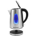 1.7L Stainless Steel Cordless Electric Kettle with Auto Shut-Off