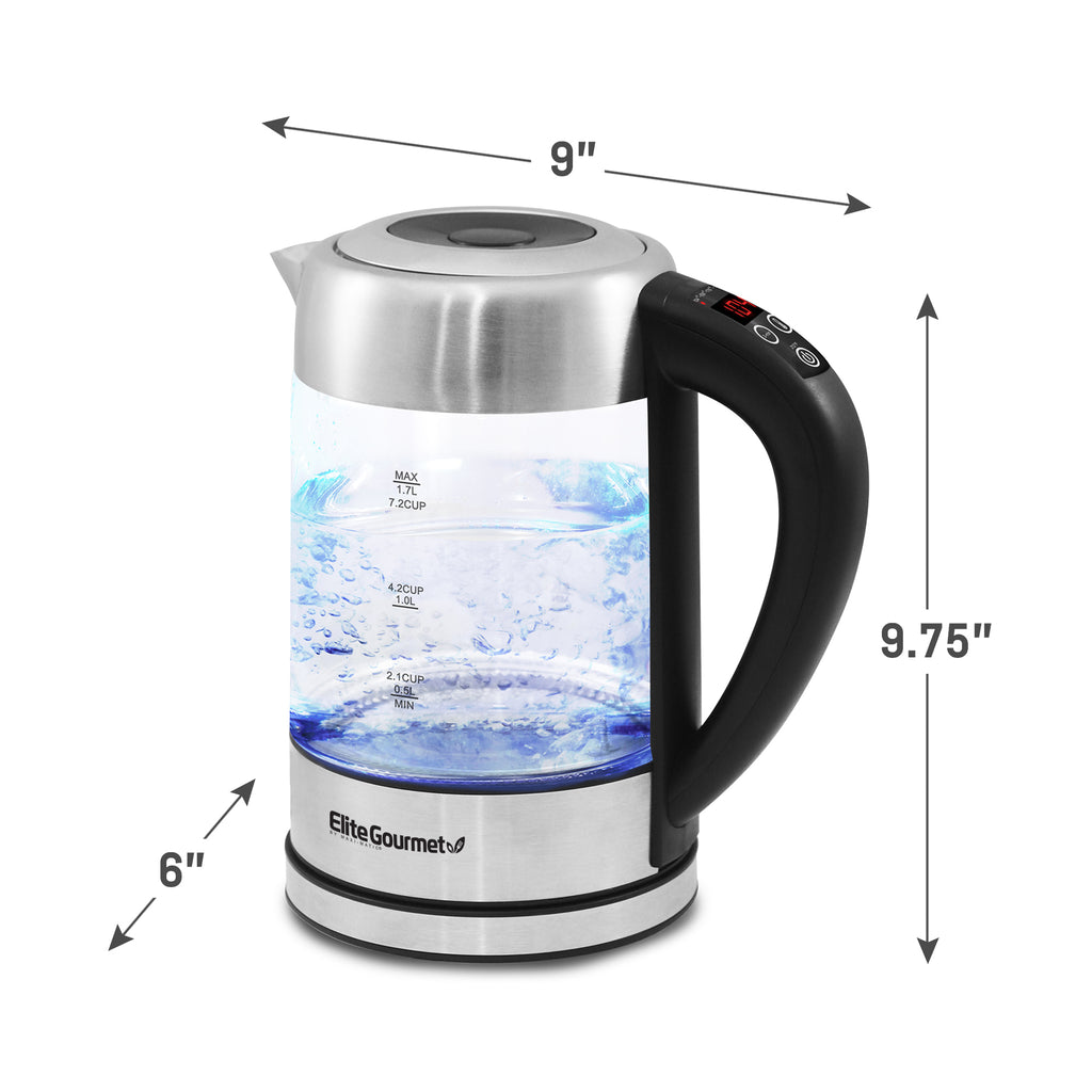 6" Width x 9.75" Height x 9" Depth
