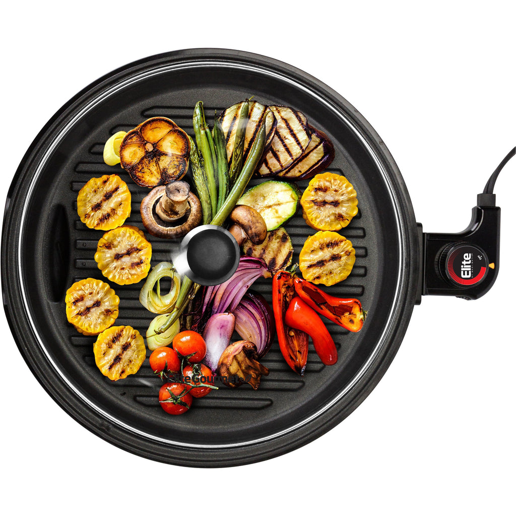 12" Electric Stainless Steel Indoor Grill