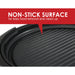 NON-STICK SURFACE for easy food removal and clean up