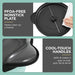 PFOA-FREE NONSTICK PLATE Makes clean up a breeze. COOL-TOUCH HANDLES Safer & makes it easy to pop, grip, flip & serve!