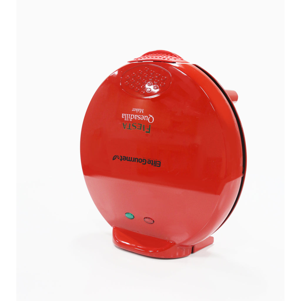 11" Non-Stick Electric Quesadilla Maker - 6-Wedges (Red)