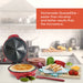 Homemade Quesadillas - easier than stovetop and better results than the microwave.  Quesadilla Maker set on kitchen counter next to various ingredients to make quesadillas.