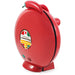 Red Quesadilla Maker displayed upright for storage.
