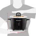 10-Cup Rice Cooker with Stainless Steel Cooking Pot