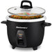 10-Cup Rice Cooker with Stainless Steel Cooking Pot