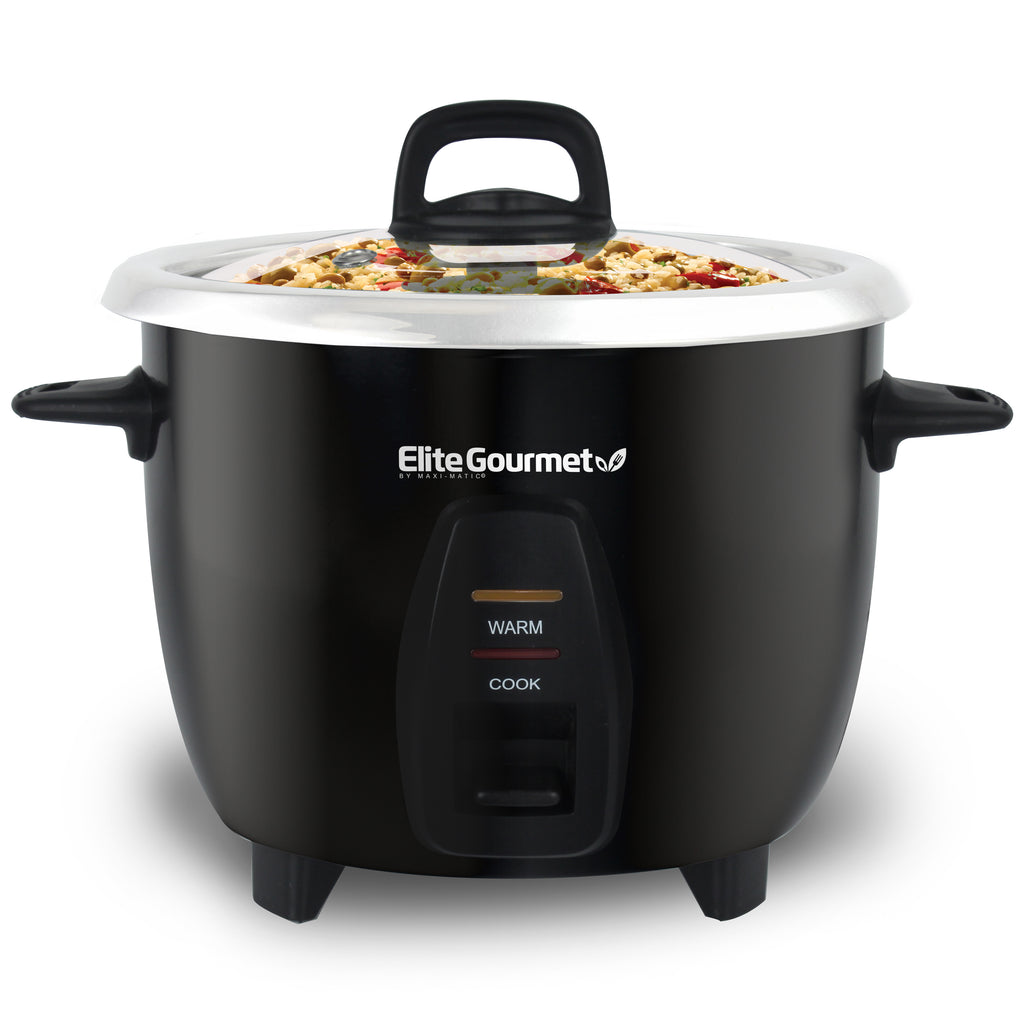 10-Cup Rice Cooker with Stainless Steel Cooking Pot
