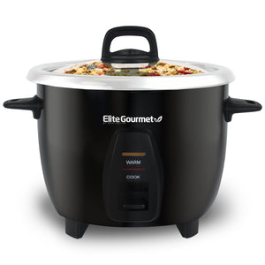 10-Cup Rice Cooker with Stainless Steel Cooking Pot