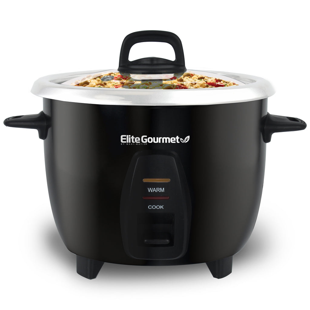 10-Cup Rice Cooker with Stainless Steel Cooking Pot