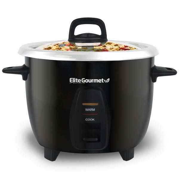 10-Cup Rice Cooker with Stainless Steel Cooking Pot