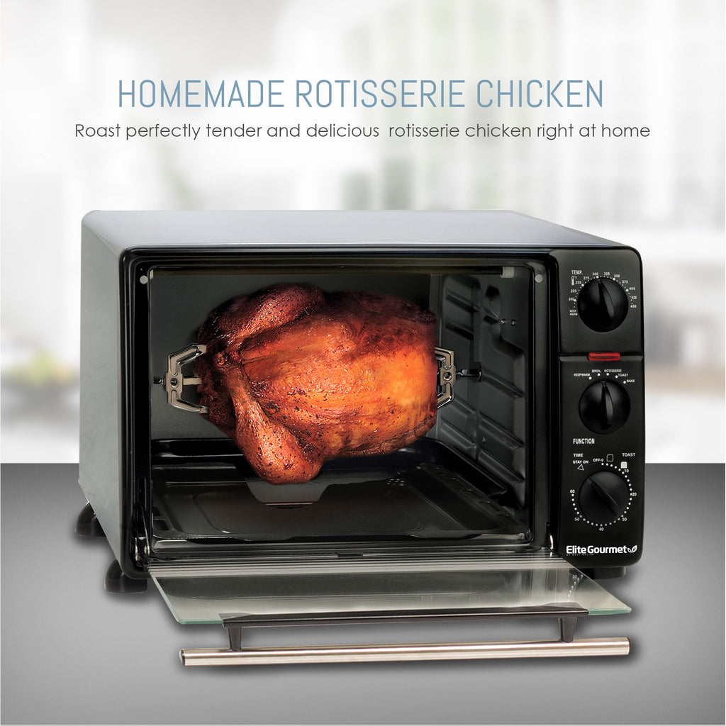 Homemade rotisserie chicken. Roast perfectly tender and delicious rotisserie chicken right at home.