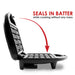 Seals in batter while cooking without any mess.