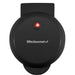 5" Nonstick Mini Waffle Breakfast Maker (Black)