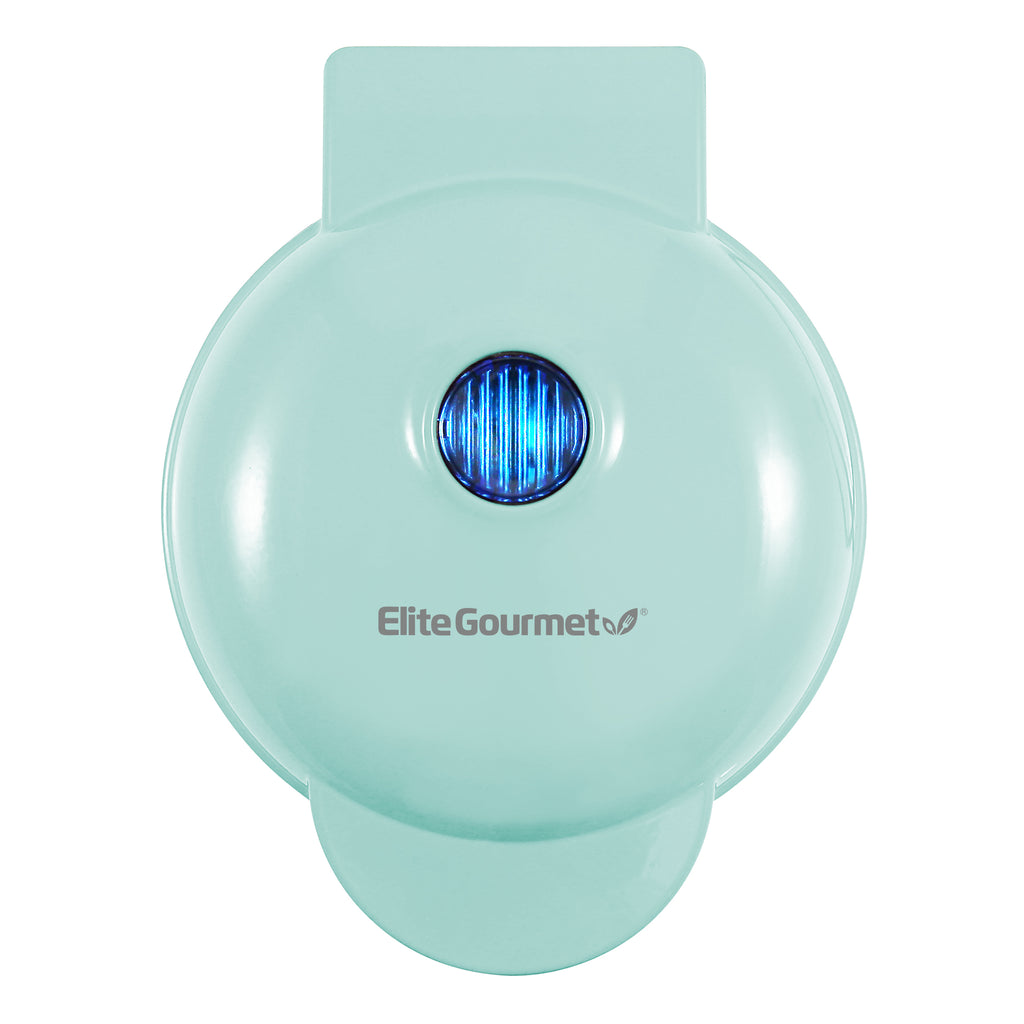 4" Nonstick Mini Waffle Breakfast Maker (Mint)