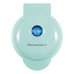 4" Nonstick Mini Waffle Breakfast Maker (Mint)
