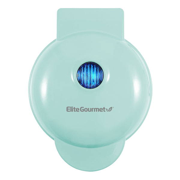 4" Nonstick Mini Waffle Breakfast Maker (Mint)